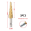 4-12mm HSS Gerade Nut Schritt Bohrer Bit Holz Metall Loch Cutter Core Pagode 3