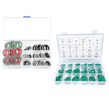 60 stuks 9 maten pakking airconditioning systeem afdichtingsset, 270 18 A/CO ring afdichtingen rubberen O-ringen