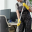 Caution Wet Floor Sign, Slippery When Pops Up Wall Mounted Foldable Bilingual Safety Warning Alert Cone 6