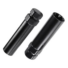 7 Spline Wielmoersleutel 6 Dop Verwijderingsgereedschap, 2 Stuks Dubbele Hex Drive Aftermarket Wielslot Vervanging