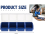 6 Pack Screw Organizer Box with Lids 4 Compartments Tool Bin Divider Compartment Containers Sorting Toolbox Case 8
