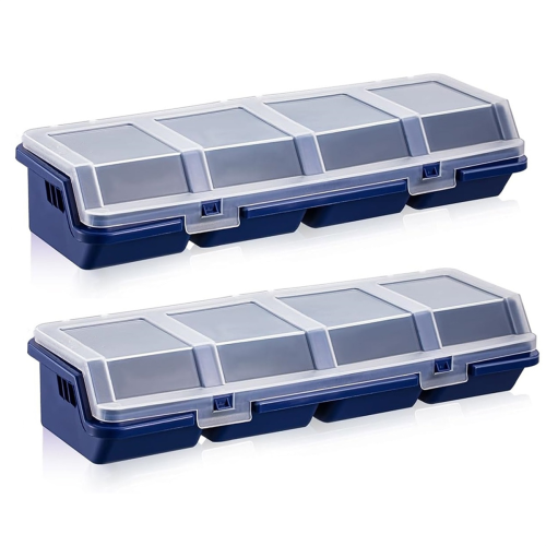 Mini Screw Parts Box Storage Case Recycled Material 400.0g Blue 1