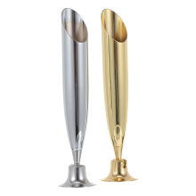 2pcs Quill Pen Holder Metal Insertion Single Display Stand Dip Base Desktop Pencil