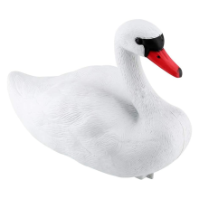 Schwanen-Lockvögel, schwimmender Kunststoff-Schwan, weiße Statue, Dekoration, Haustier-Simulation