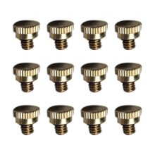 Messing-Nebeldüsenstecker, Gewinde für Hochbeet, Hinterhof, Außenkühlsystem, 12 Stück
