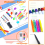 Nurse Pen Set, Badge Reel Include Highlighter Permanent Marker Led Keychain Flashlight Ball Et 6 Sets 5