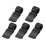 Hard Hat Pencil Clip, Universal Adjustable Clipboard Holder Clip Organizer for Notebook,Black 1