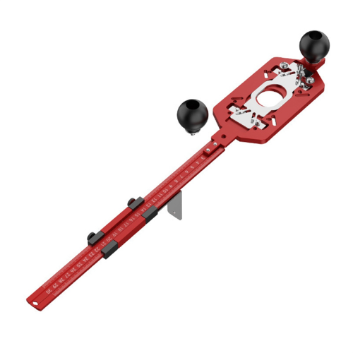 Houtbewerkingsfreesmachine Sleuvenfreesbasis Frezen Cirkelpositie Groefbeugel Freesmal, A 1