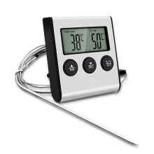 Termometro digitale da cucina, funzione barbecue, forno, carne, grill, misuratore di calore, cottura domestica, temperatura di cottura domestica