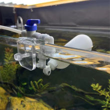 Automatischer Aquarium-Wasserwechsler-Kit, stromlos, für Fischtanks, Schwimmerkugelhahn, Füllstandsregler
