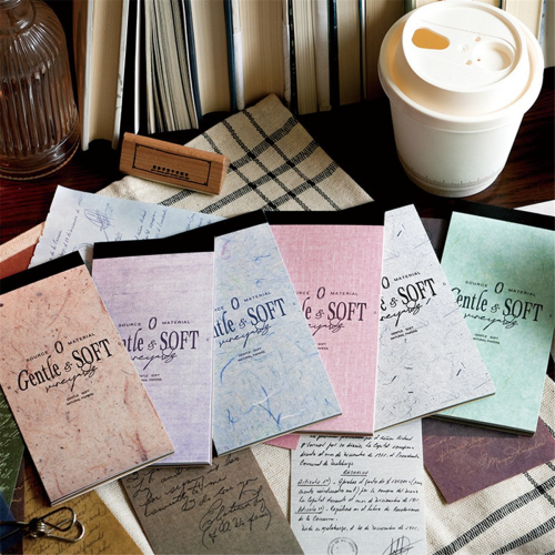 Carnet de notes rétro, collage, journal, bricolage, artisanat, gris