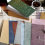 Carnet de notes rétro, collage, journal, bricolage, artisanat, gris 3
