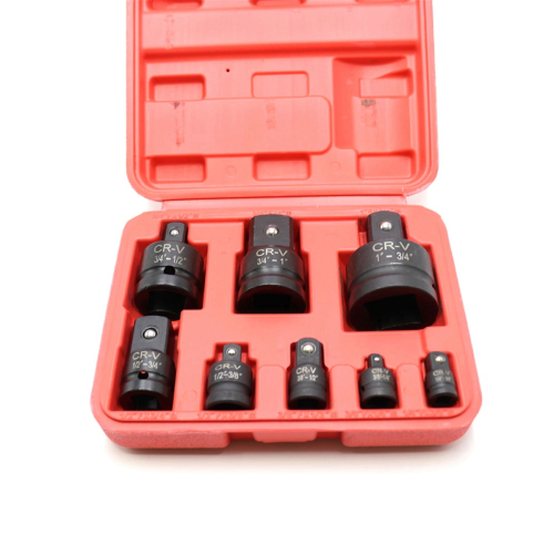 8 stuks slagdopsleuteladapter, V-sleutel verloopstukconverterkit, handreparatiegereedschapset