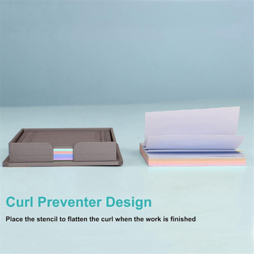 Notitiedispenser, Sticky Notes-houder met sjabloon, 3D-geprint 2