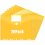 20PCS Binder Pockets for 3 Ring Plastic Envelopes Pocket Folders 11 Hole Snap Button Pouch 1