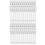 26Pcs Beadable Keychain Bar,Bead Beaded for Pendant DIY,Blank Accessories Making 1