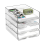 4-Tier Paper Organizer for Desk, Stackable Desk Tray, Accessories & Workspace Organizers 3