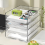 4-Tier Paper Organizer for Desk, Stackable Desk Tray, Accessories & Workspace Organizers 7