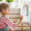 Pennelli per bambini, set da 22 pennelli rotondi e piatti, pennelli per bambini facili da tenere e da pulire, 6