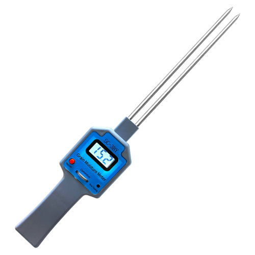 Digital Grain Moisture Meter Tester Testing Tool Measurable for 18 Type Grains Wheat Soya Corn Rice Peanuts 2