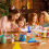 Pennelli per bambini, set da 22 pennelli rotondi e piatti, pennelli per bambini facili da tenere e da pulire, 8