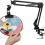 Embroidery Scroll Frame Stand Adjustable Rotated Hoop Holder Folding Metal for Hand Work, Needlework Frame&Phone 1