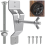 Wall Mount Spare Tire Carrier for Trailer,Spare Bracket Trailer Accessories Holder 3