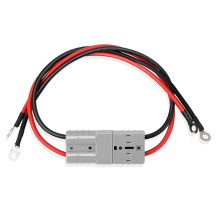2Pcs Elektrische Gabelstapler Ladestecker Kabel mit O Ring Batterie Verbinden Schnell Stecker 50A 8Awg Linie