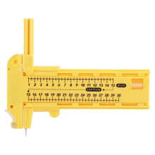 Taglierina circolare per carta, cartone, gomma, pelle, artigianato con coperchio di sicurezza, giallo