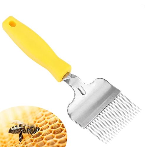 Honing ontzegelvork bijenkast extractor 2