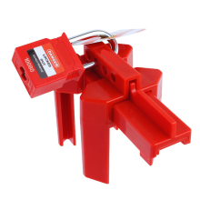 Blocco valvola a sfera con lucchetto per tubi con diametro esterno da 1/2" a 2-1/2" - Il design impedisce l'attivazione accidentale