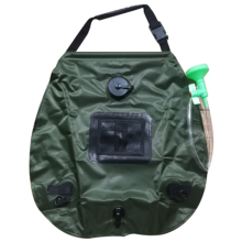Pacchetto doccia portatile ad energia solare, pacchetto doccia da campeggio riscaldata ad energia solare con soffione, doccia compatta, per