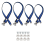 4PCS Drywall Stilts Straps, Adjustable Foot Band Straps Kit,Replacement Part for 5