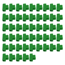 50 stuks kasklemmen, buisklemmen voor 16 mm plantenstokken, rijafdekkingsklemmen, tuinhoepelklemmen
