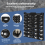 Thread Checkers,Bolt Identifier Board,Bolt and Screw Size Gauge,Nut Bolt Standard Metric 4