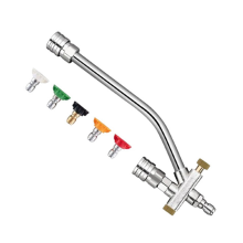 Schaumdüse Dual Connector Zubehör Verwenden Schalter 1/4 Zoll Hochdruckreiniger