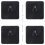 Stand Mixer Attachment Holders, 4 Pack Food Accessories Hooks for All 4