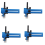 Blue Circular Cutter Adjustable Cutting Tool Suitable for Making Fabric Crafts DIY Handmade Art Tools 1