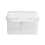 Pickle Container Rectangle Food Fermentation Storage Box for Home Kitchen Jar Airtight Keeper with Handle B 5