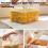 Pickle Container Rectangle Food Fermentation Storage Box for Home Kitchen Jar Airtight Keeper with Handle A 4