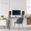 Support d'enceinte compact, support audio professionnel pour bureau, surveillance, enceintes d'étagère, 2 pièces 5