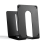 Support d'enceinte compact, support audio professionnel pour bureau, surveillance, enceintes d'étagère, 2 pièces 7
