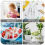 30PCS Popsicle Sticks 4.5 Inch Acrylic Cakesicle Reusable Ice PopSticks Plastic (Clear) 4