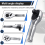 3PCS Mini Ratchet Wrench 1/4 1/2 3/8 Double Headed Multifunctional 72 Teeth Quick Release 10
