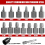 15Pcs Screw Extractor Set, Stripped Bolt Remover, Kit for Removing Broken Rusted Bolts Studs Nuts 3