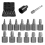 27Pcs Screw Extractor Set, Stripped Bolt Remover, Kit for Removing Broken Rusted Bolts Studs Nuts 2