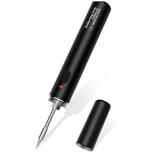 Usb Soldering Iron Charging Electric 18650 Lithium Battery Third Gear Working Temperature Switching 1