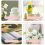 Lot de 40 piques à fleurs pour bouquets, centres de table de mariage et photos 9