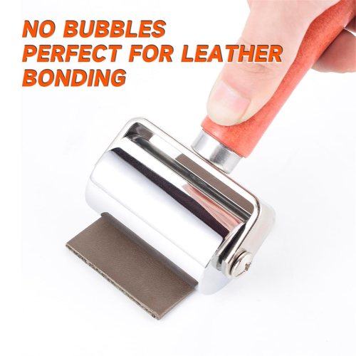 Rouleau de plastification pour bordures en cuir (2,36 pouces + 1 pouce) 2