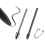Marker Pen Tips Replacement for 2 - -Metal Nibs,Tips with Tool 3